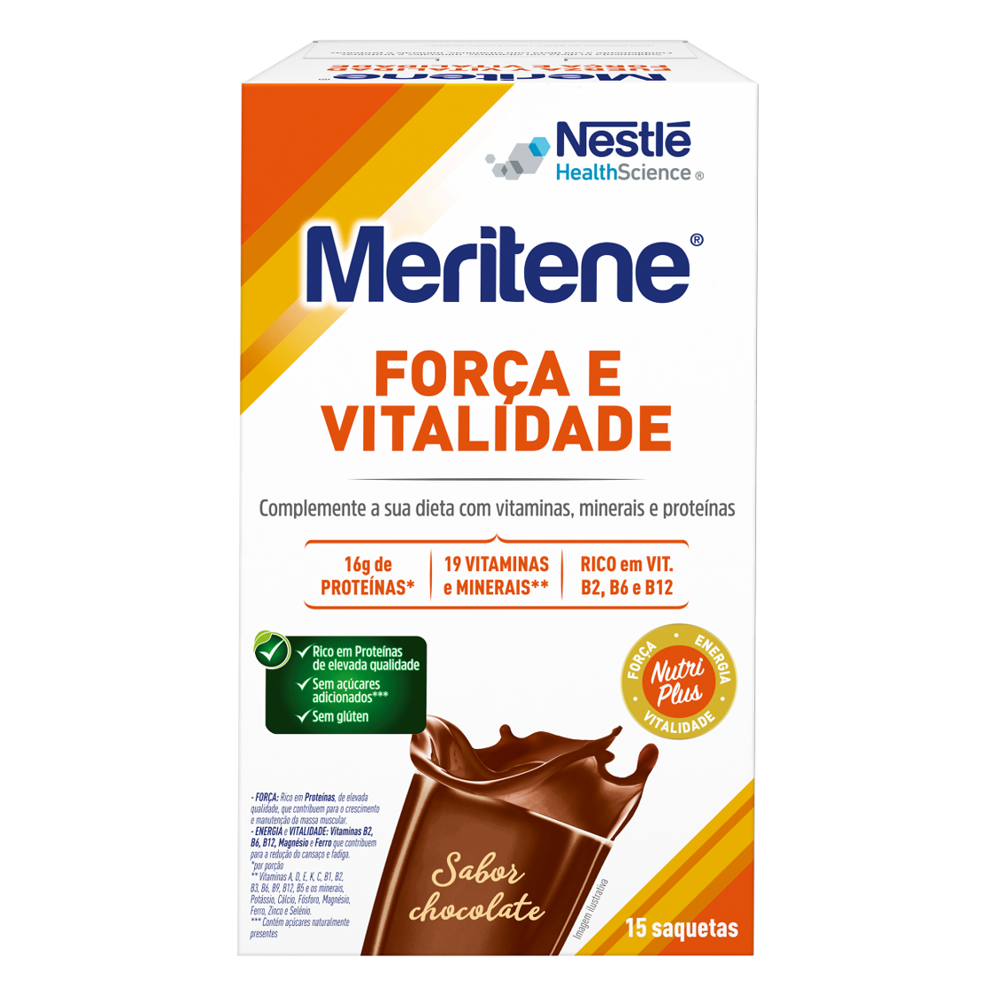 MERITENE Força e Vitalidade Chocolate