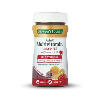 Multivitamínico Adultos – Gomas com Vitamina C & D