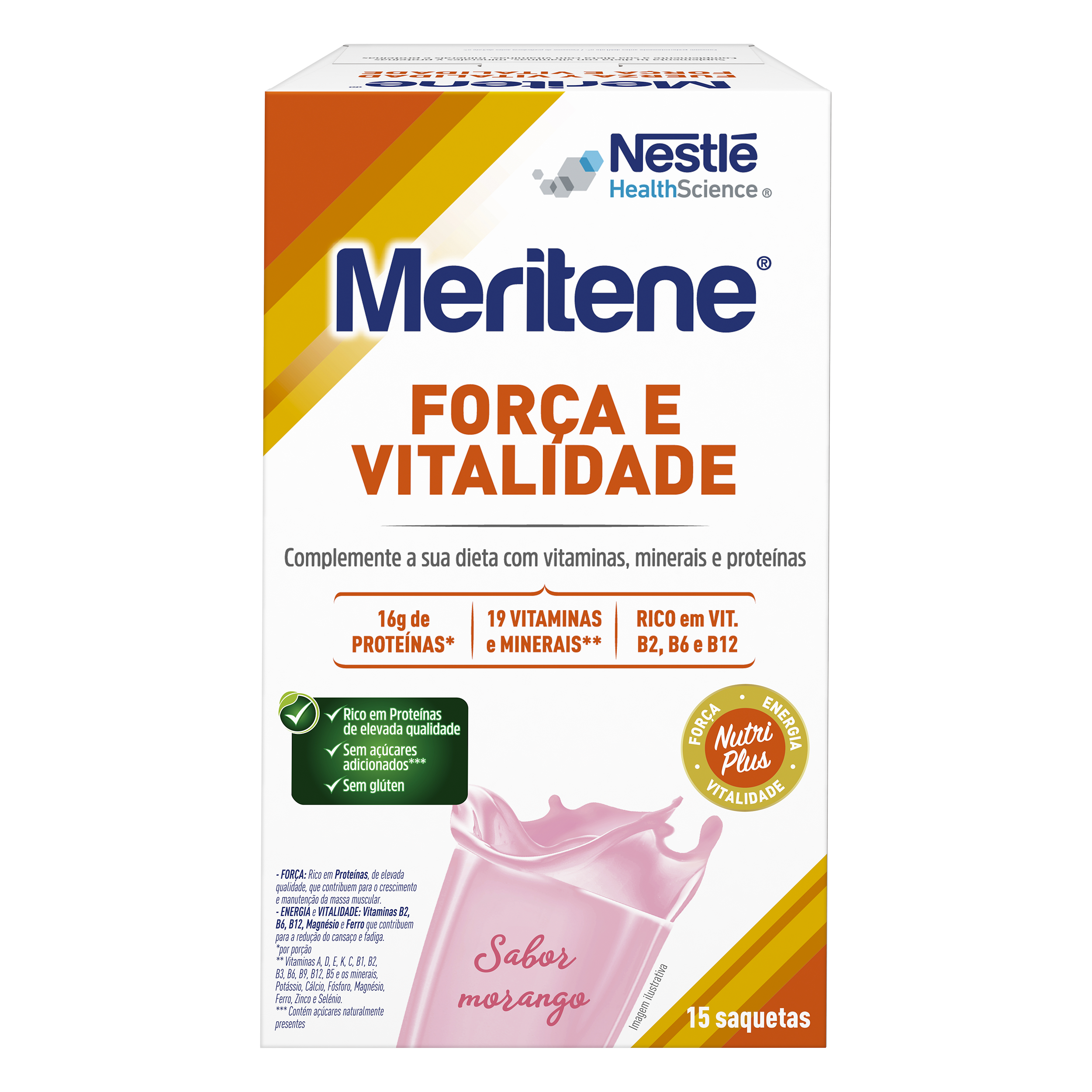 Meritene Força e Vitalidade Morango