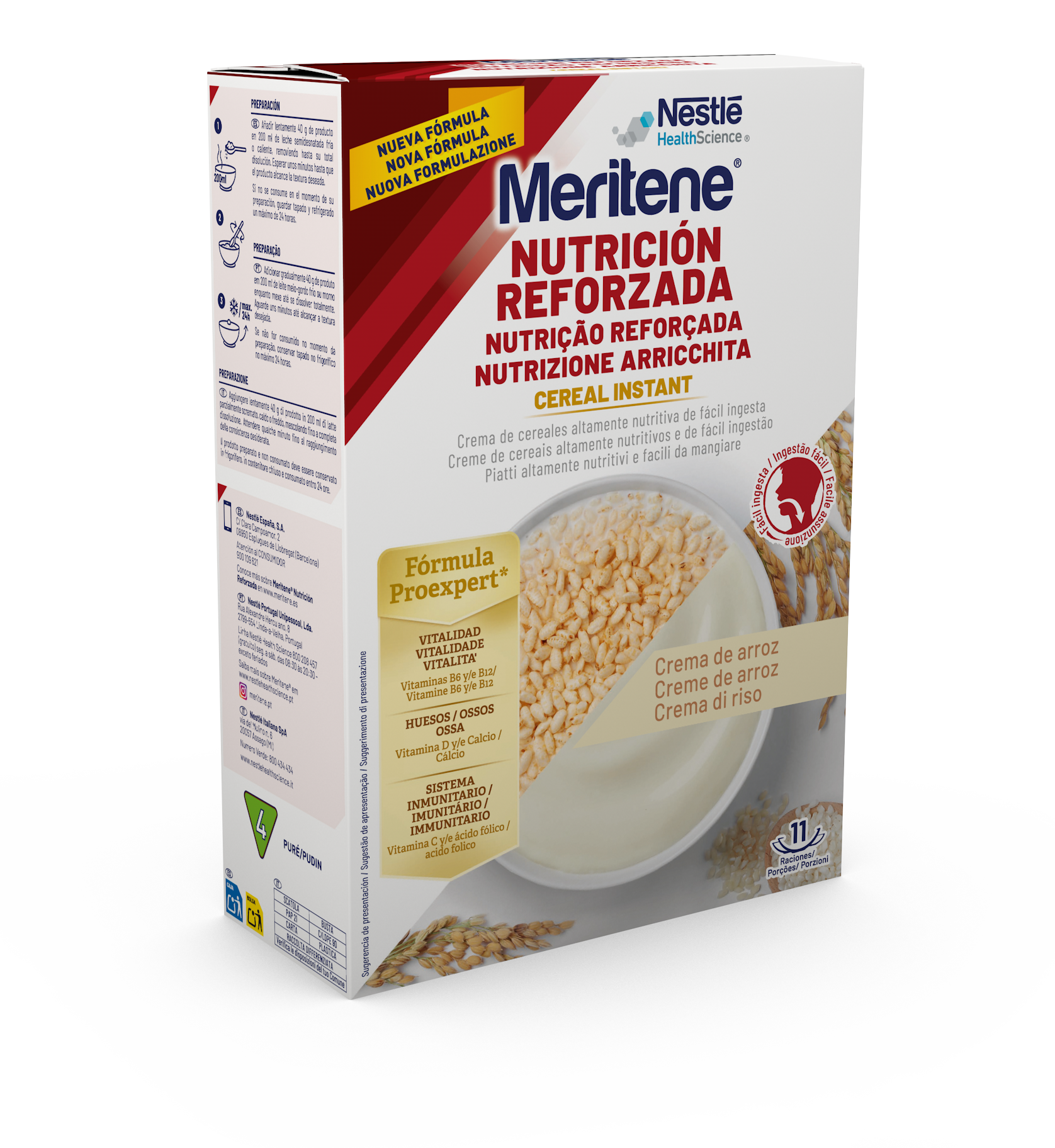 Meritene Nutrição Reforçada Arroz