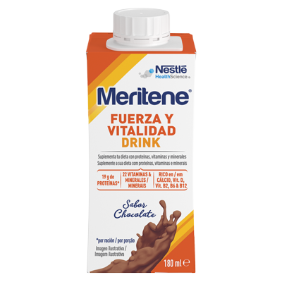 Meritene Força e Vitalidade Drink chocklad flavour