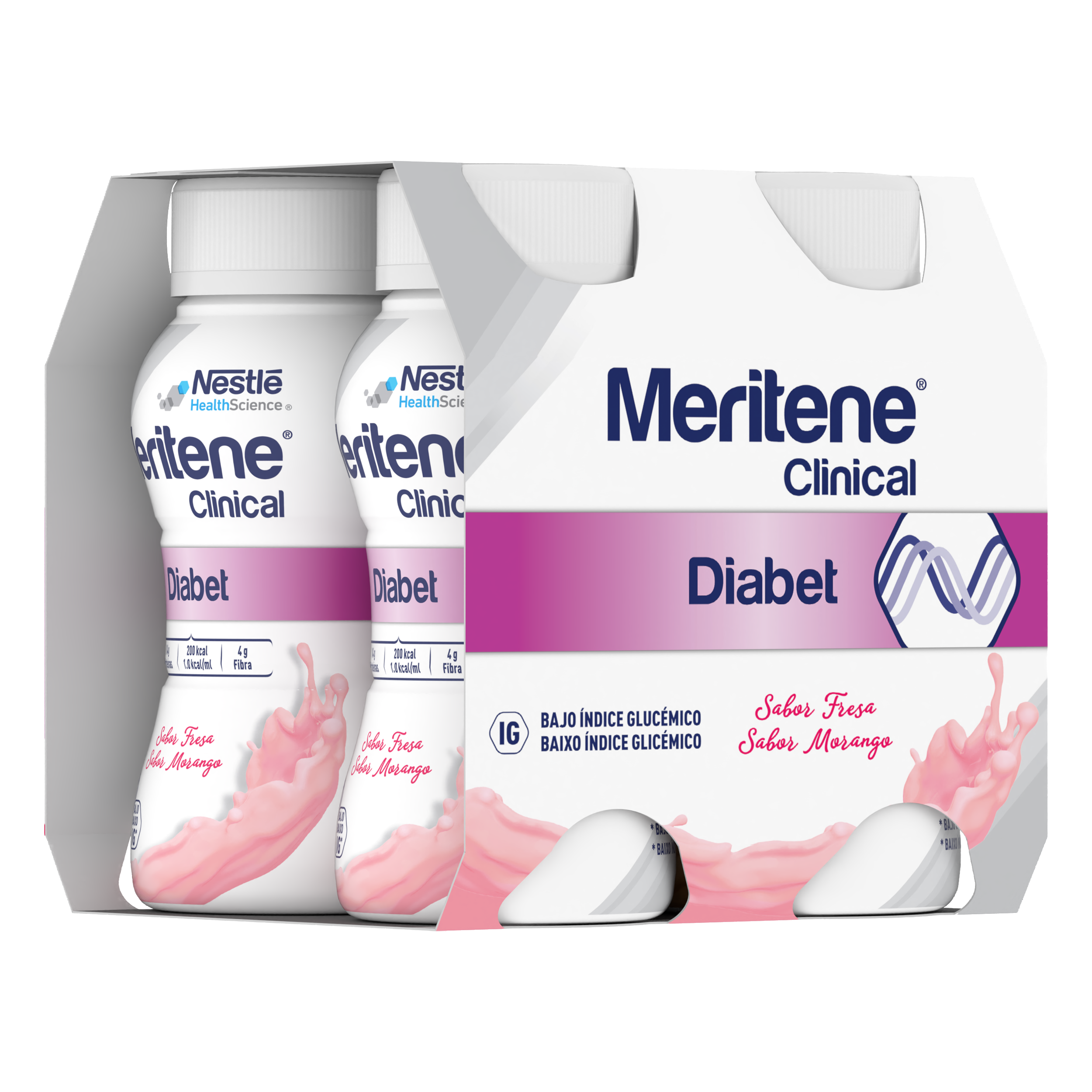 Meritene Clinical Diabet Morango