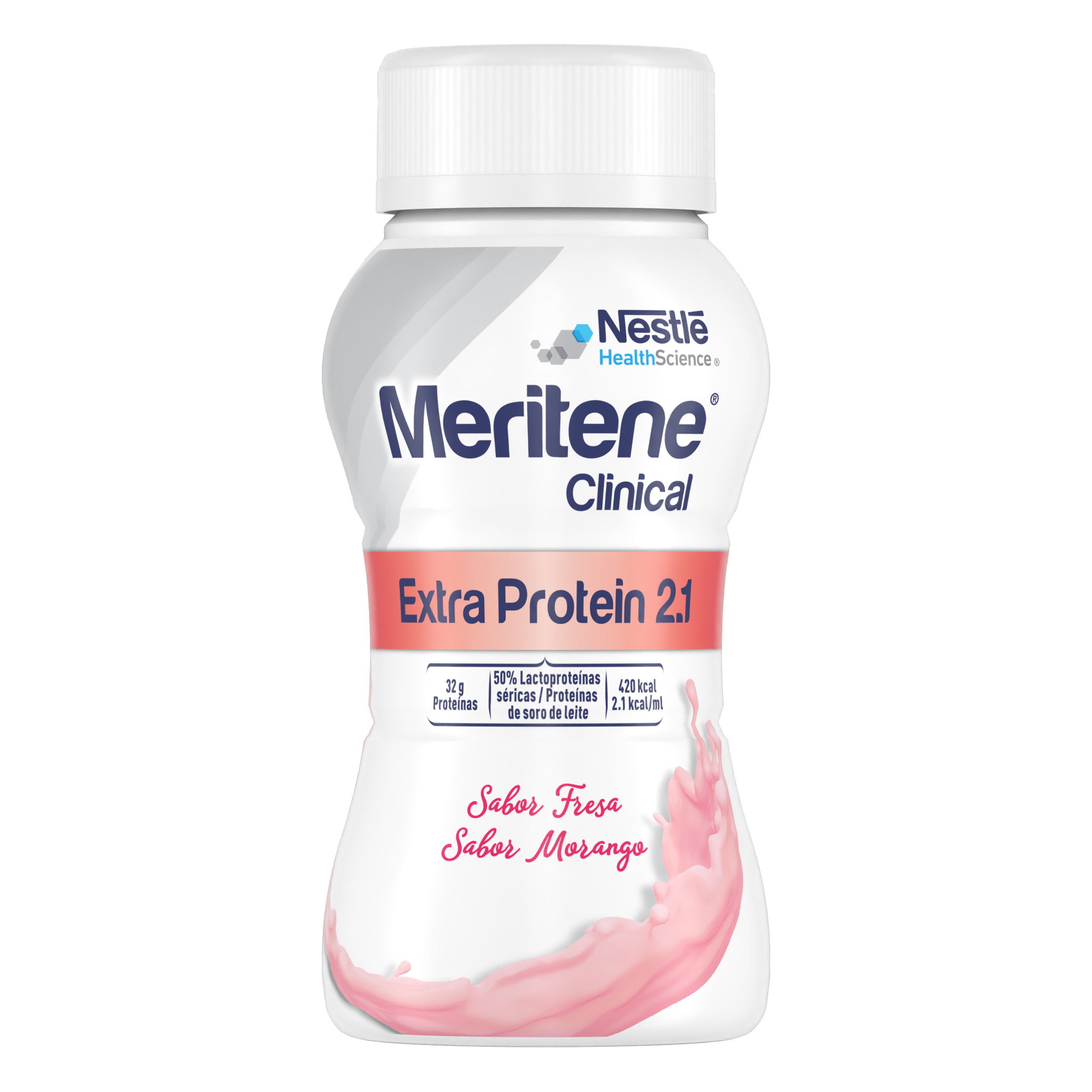Meritene Clinical Extra Protein morango