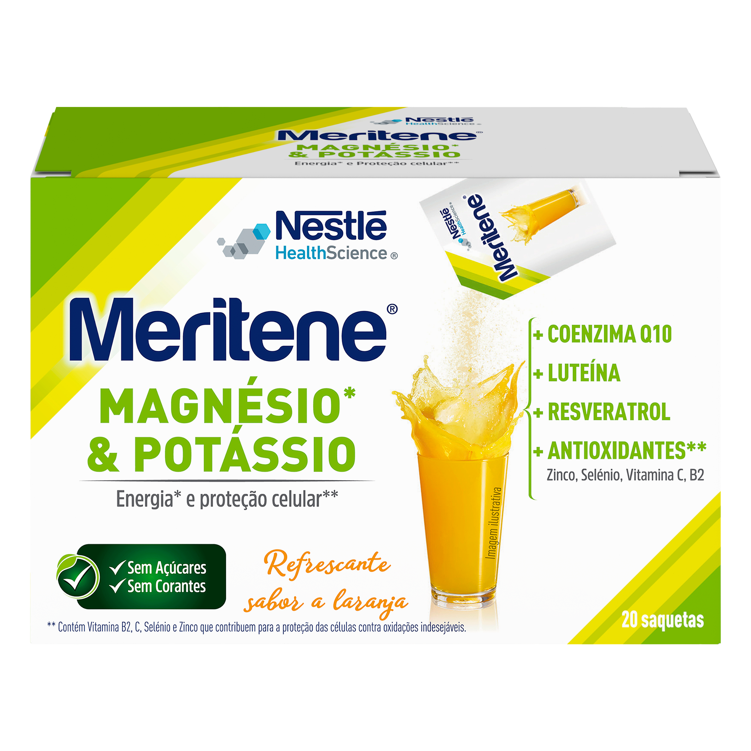 MERITENE Magnésio e Potássio